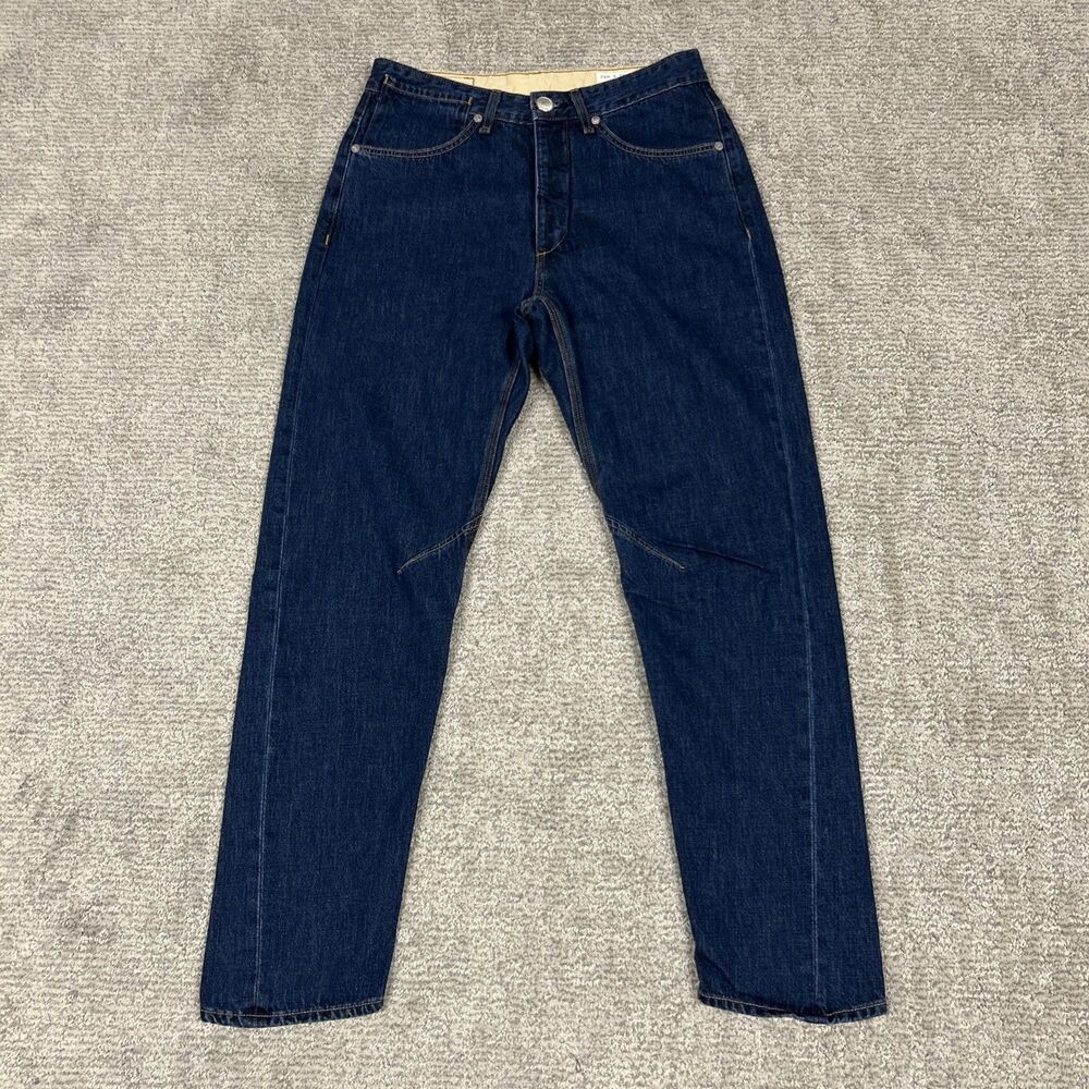 Rag & Bone Engineer Jeans Womens 27 Straight Leg Dark Wash Cotedazu Button Fly